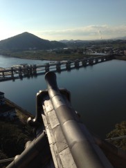 犬山城から見た川